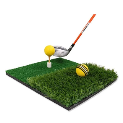 2-Color Mini Golf Practice Mat – Indoor & Outdoor Training Aid