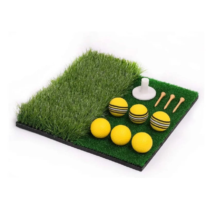 2-Color Mini Golf Practice Mat – Indoor & Outdoor Training Aid